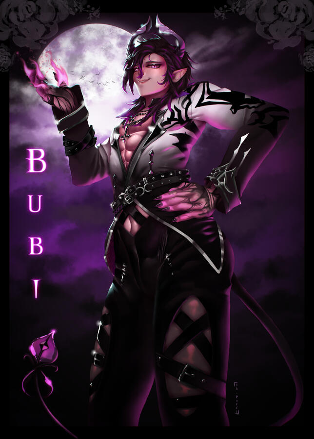 vtuber bubi illustration vtuber bubi illustration