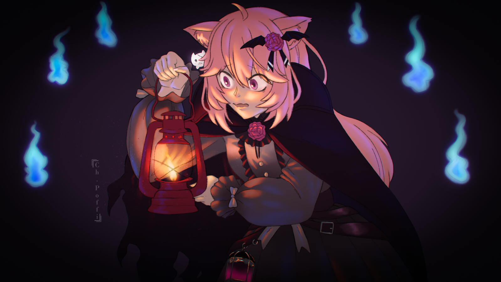 nyanners illustration drawtober 2021